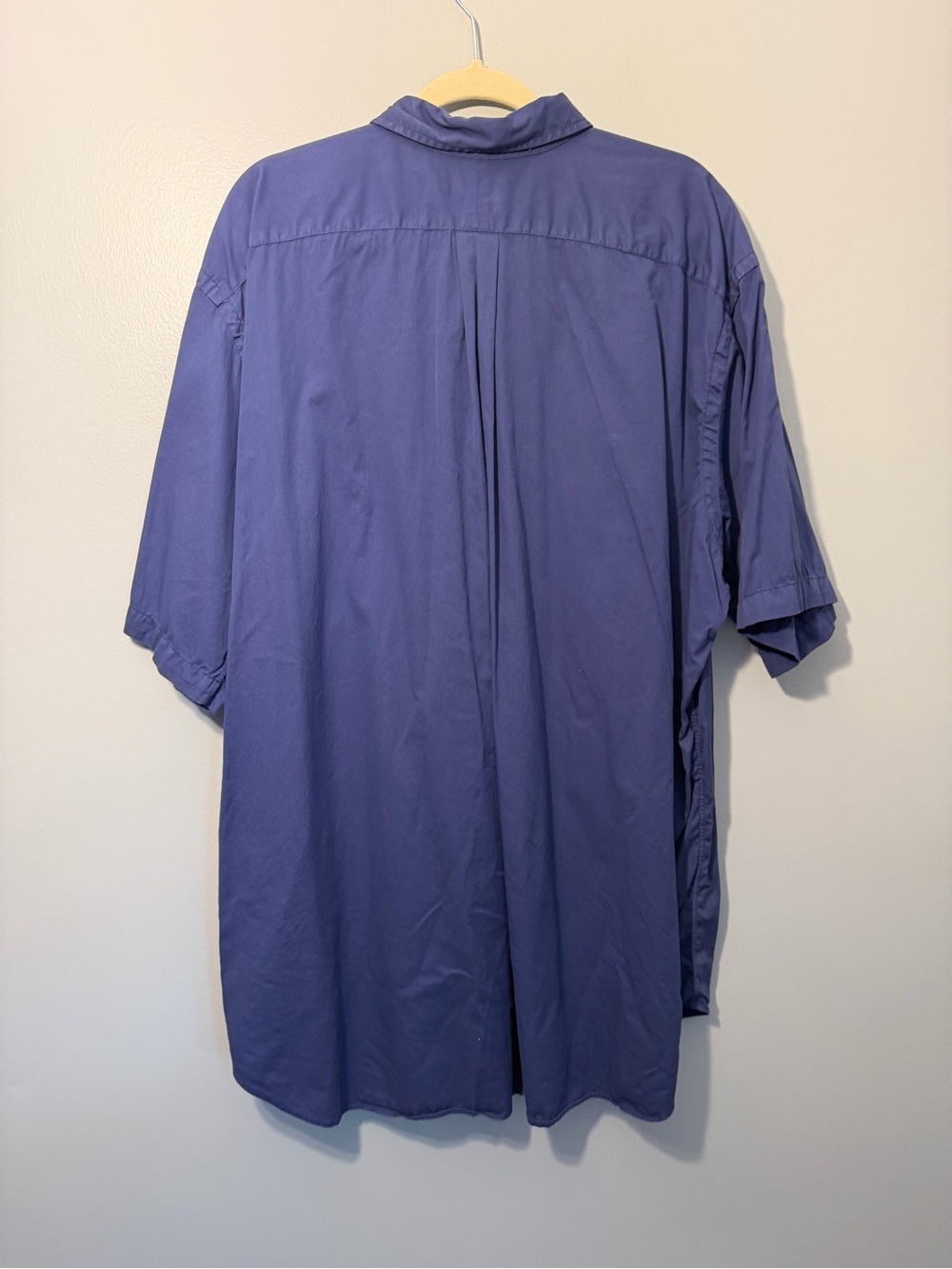 Ralph Lauren Button-Down Shirt in Navy with Red Polo Logo - Picture 3 of 4